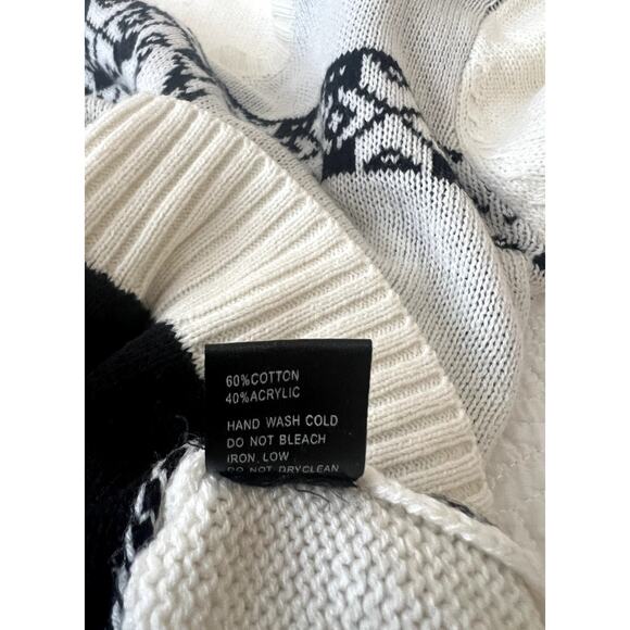 Women's Anthropologie POL Holiday/Christmas Reindeer Sweater Size Small - Picture 4 of 7